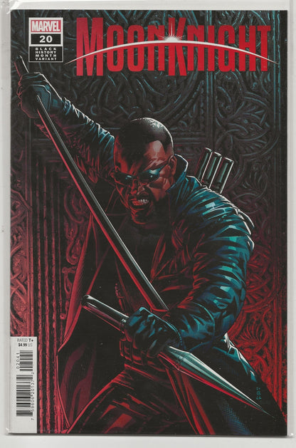 Moon Knight #20 - ChrisCross Black History Month Variant - Marvel Comics