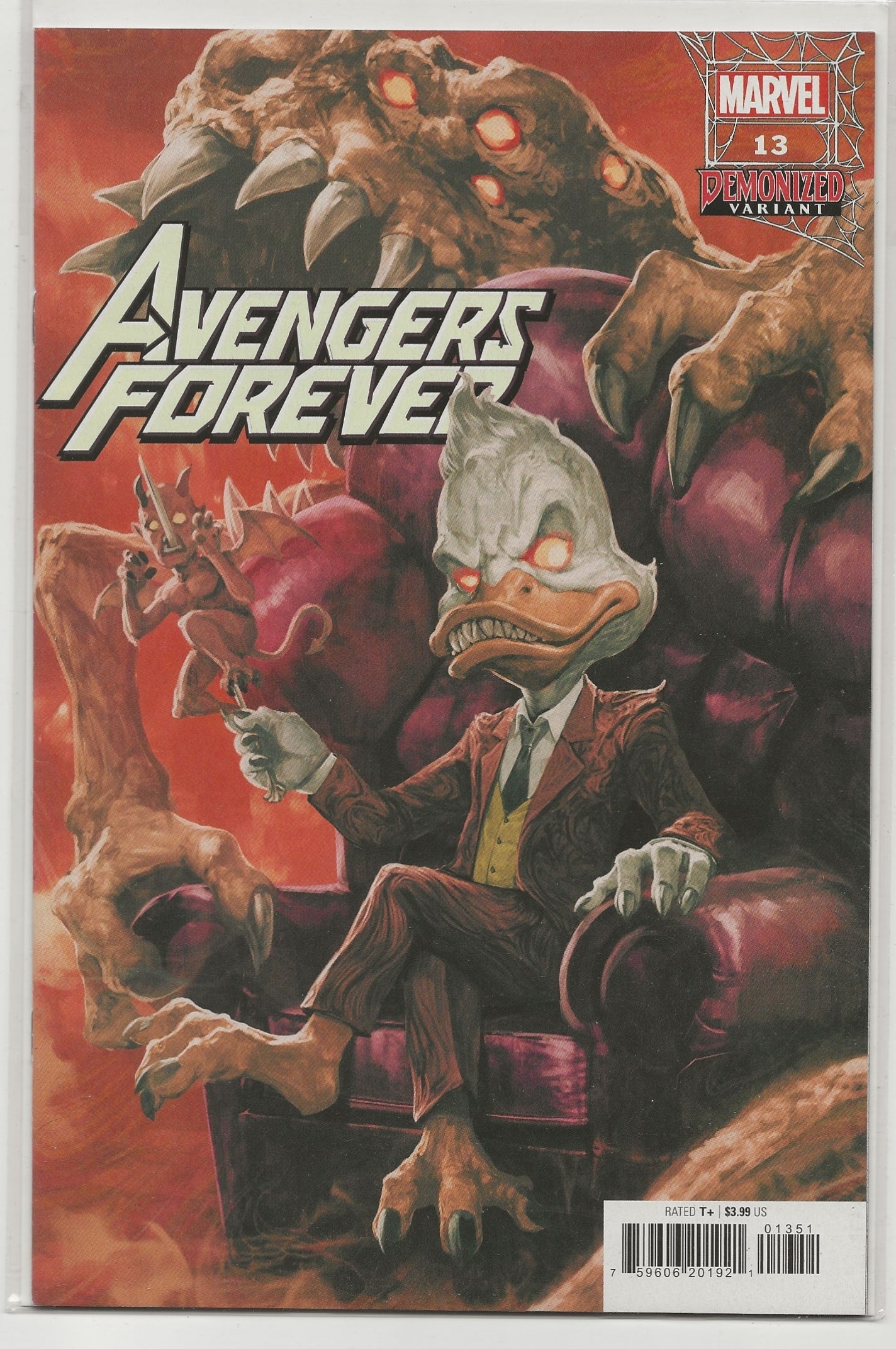 Avengers Forever #13 - Ryan Brown Demonized Variant - Marvel Comics