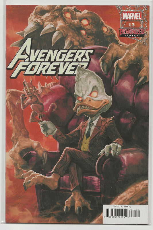 Avengers Forever #13 - Ryan Brown Demonized Variant - Marvel Comics