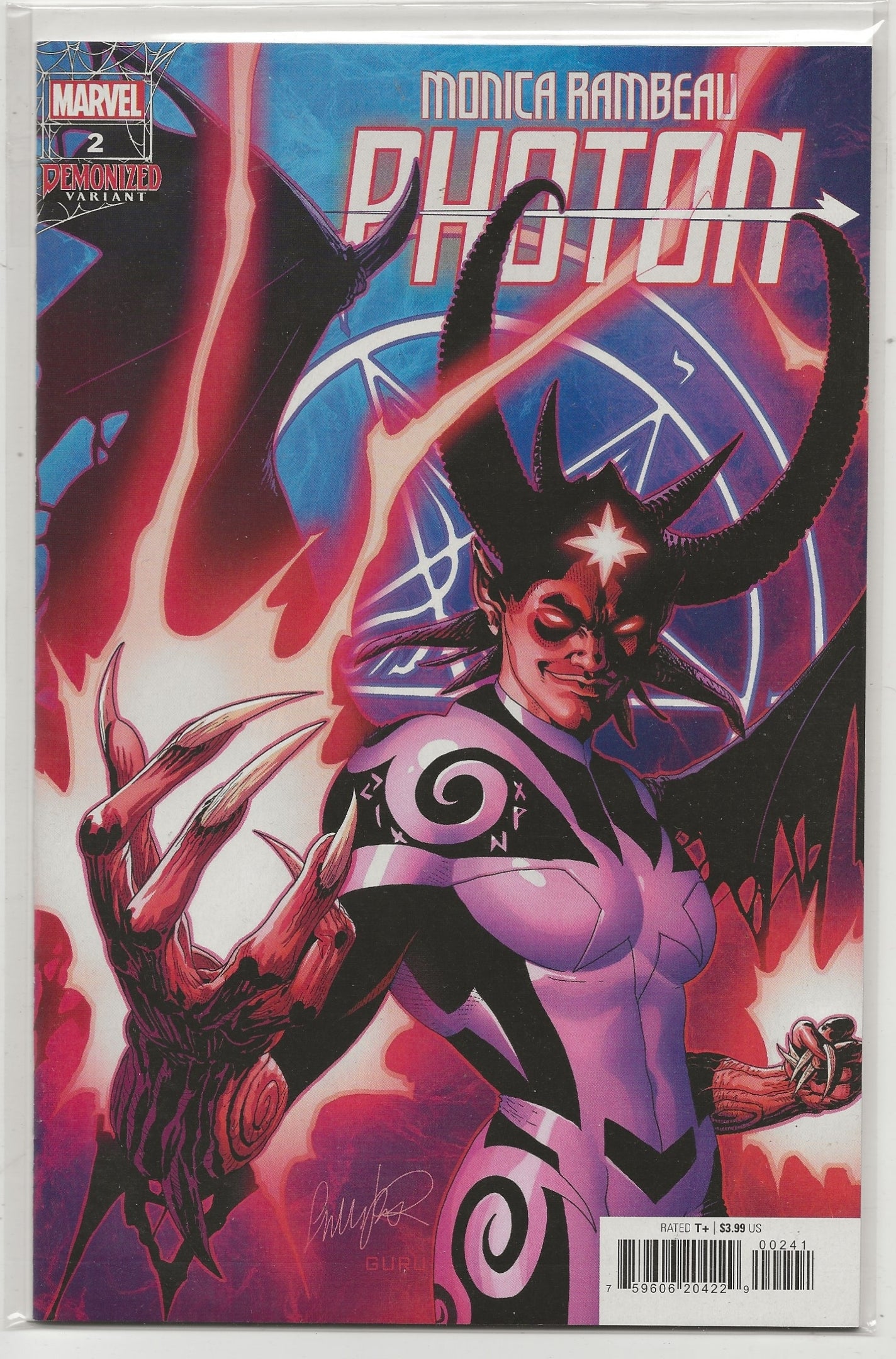 Monica Rambeau: Photon #2 - Philip Tan Demonized Variant - Marvel Comics