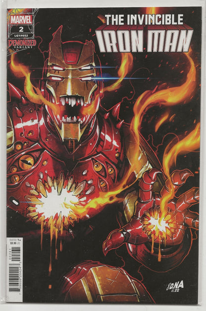 Invincible Iron Man #2 - David Nakayama Demonized Variant - Marvel Comics