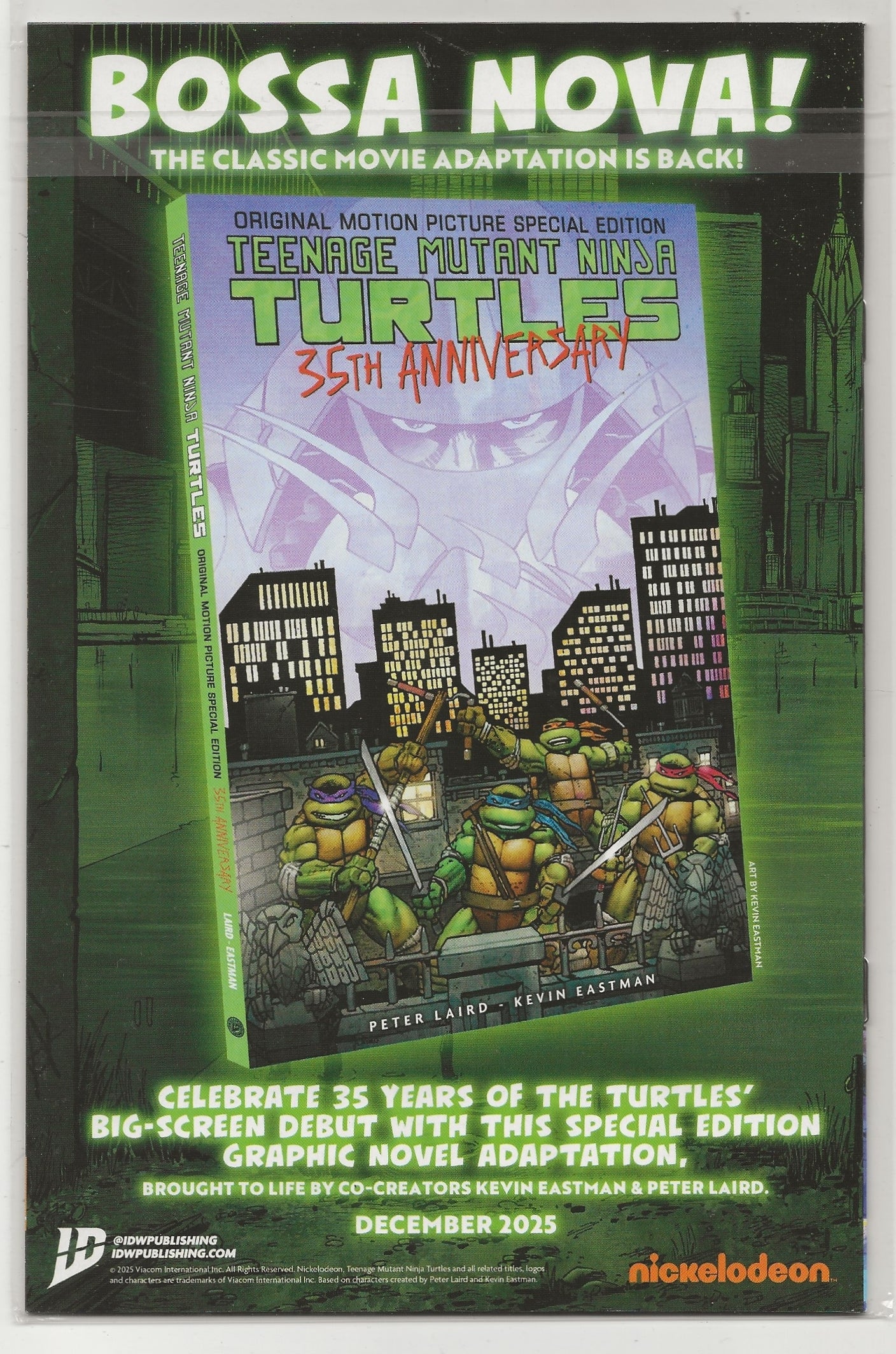 Tales Of The Teenage Mutant Ninja Turtles #1 - Louie Joyce Cover B Variant - IDW Publishing