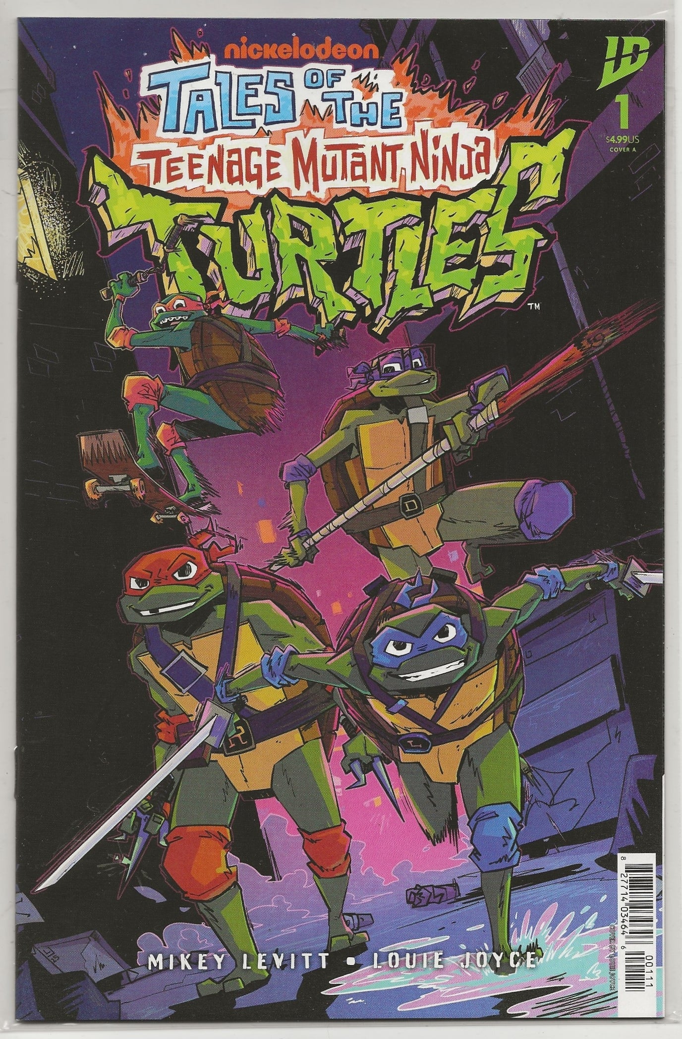 Tales Of The Teenage Mutant Ninja Turtles #1 - Louie Joyce Cover A - IDW Publishing