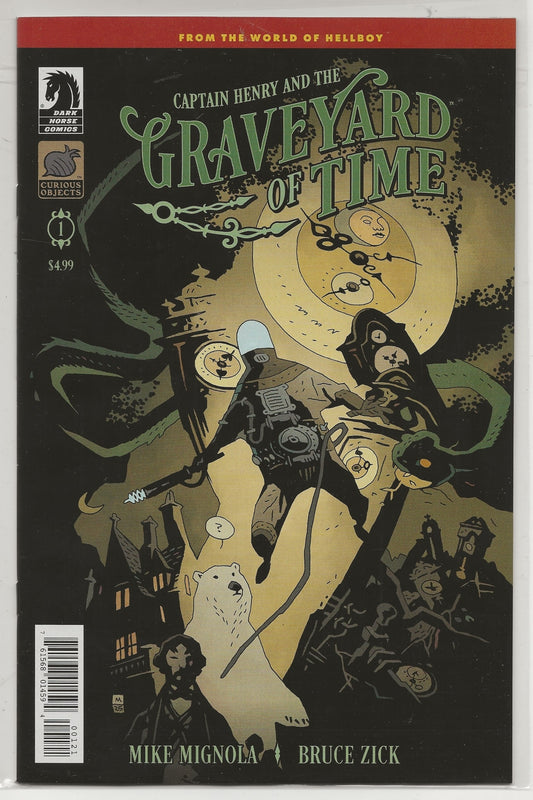 Captain Henry And The Graveyard Of Time #1 - Mike Mignola Cover - Dark Horse Comics