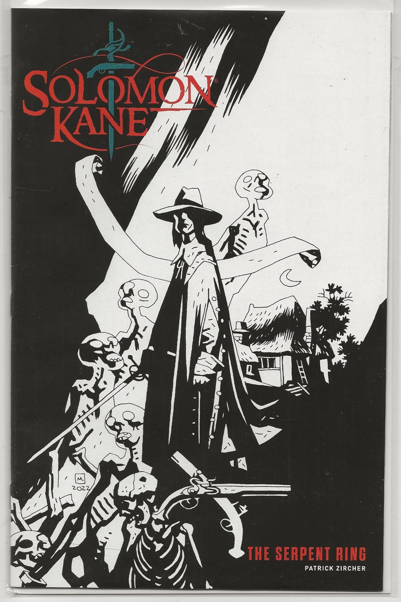 Solomon Kane: The Serpent Ring #1 - Mike Mignola SDCC Exclusive Variant - Titan Comics
