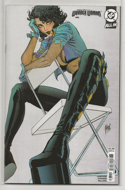 Absolute Wonder Woman #16 2026: Guillem March Cvr; First Abs Zatana