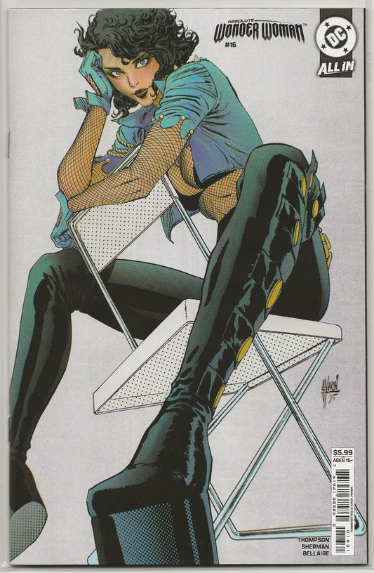 Absolute Wonder Woman #16 2026: Guillem March Cvr; First Abs Zatana