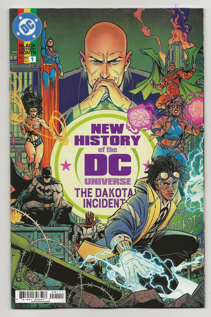 New History Of The DC Universe: The Dakota Incident #1 - Diego Olortegui Cover - DC Comics