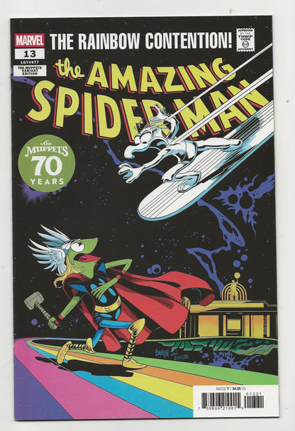 Amazing Spider-Man #13 - Bardin Muppets 70th Anniversary Variant - Marvel Comics