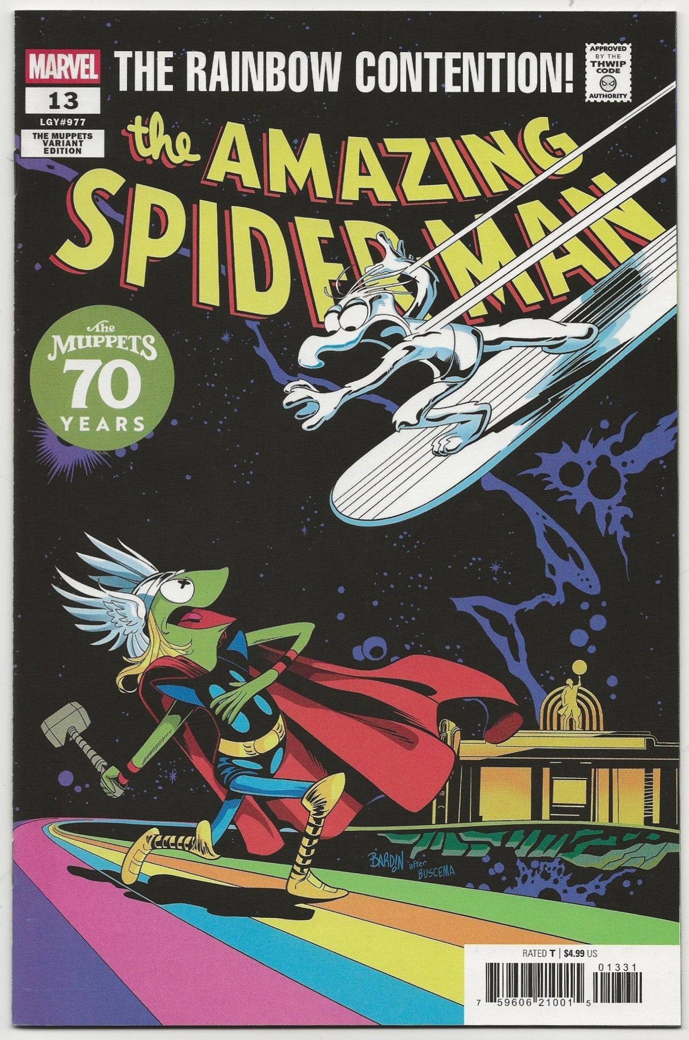 Amazing Spider-Man #13 - Bardin Muppets 70th Anniversary Variant - Marvel Comics