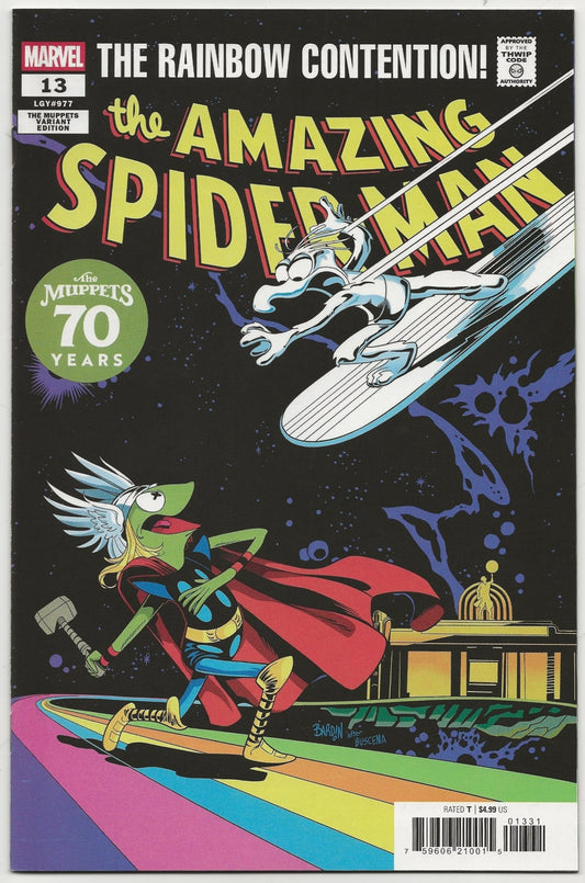 Amazing Spider-Man #13 - Bardin Muppets 70th Anniversary Variant - Marvel Comics
