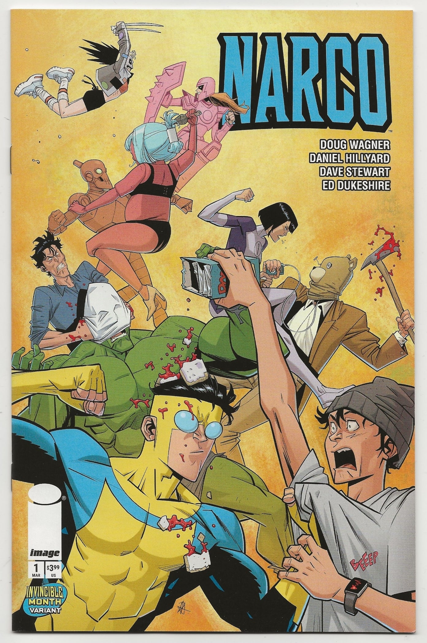 Narco #1 - Daniel Hillyard Invincible Team-Up Variant - Image Comics