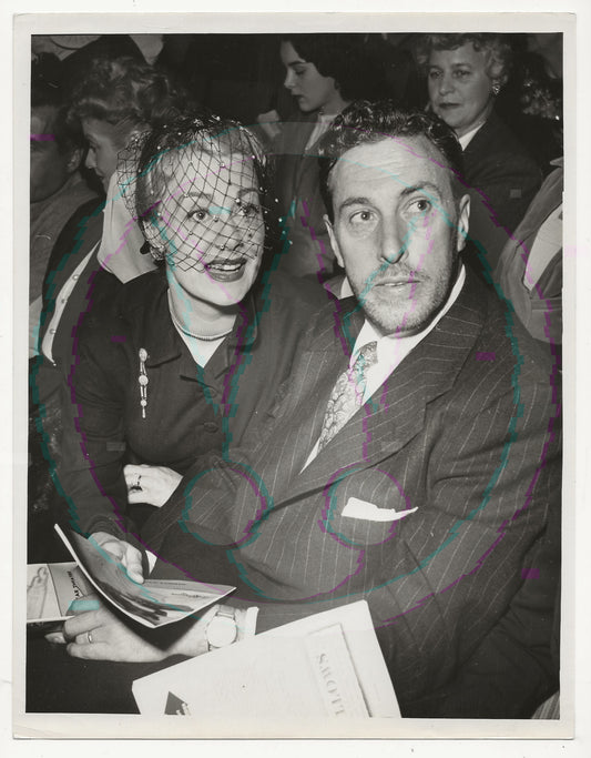 Premiere Passion: June Havoc & William Spier – Original 1954 Art Weissman GSP