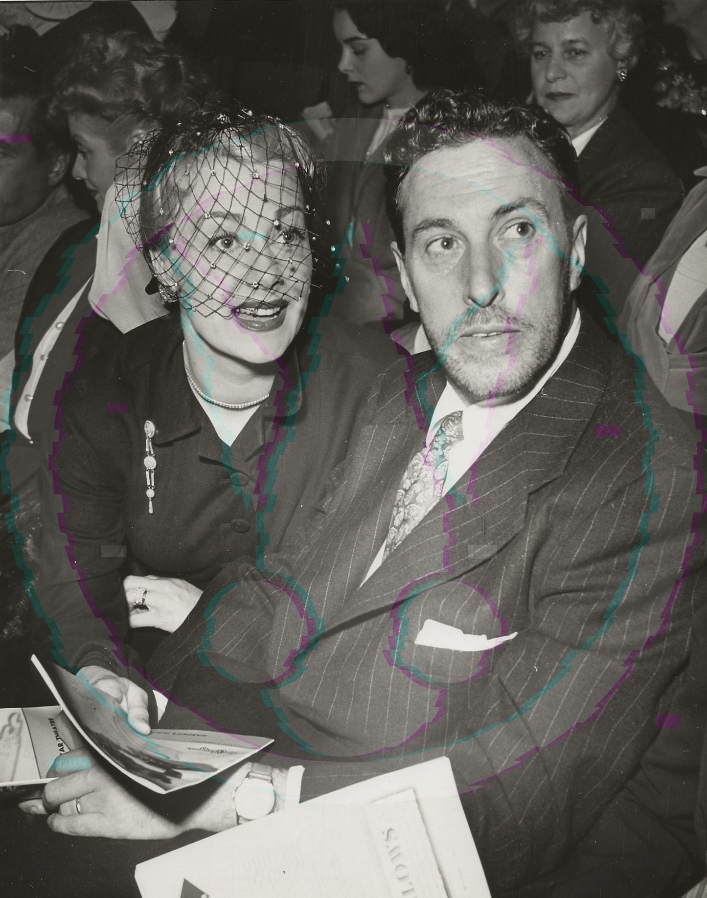 Premiere Passion: June Havoc & William Spier – Original 1954 Art Weissman GSP