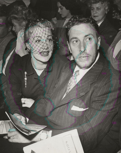 Premiere Passion: June Havoc & William Spier – Original 1954 Art Weissman GSP