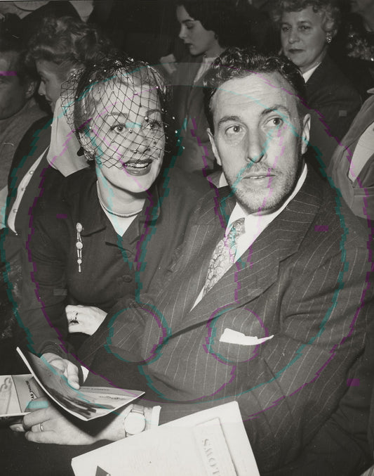 Premiere Passion: June Havoc & William Spier – Original 1954 Art Weissman GSP