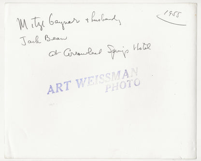 Wet & Wild: Mitzi Gaynor’s Private Poolside Rendezvous – Original 1955 Weissman GSP