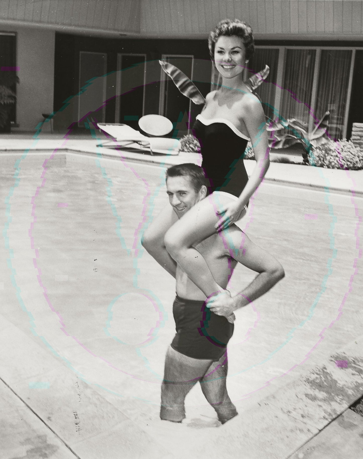 Mitzi Gaynor’s Private Poolside Play – Original 1955 Weissman GSP