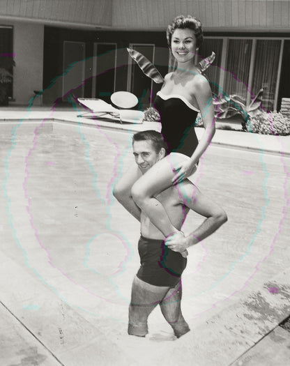 Mitzi Gaynor’s Private Poolside Play – Original 1955 Weissman GSP