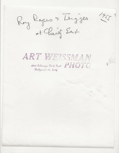 Mounting the King: Roy Rogers & Trigger’s Rearing Climax – Original 1955 Weissman GSP