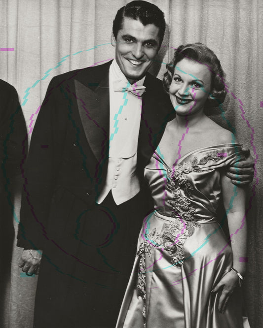 Keefe Brasselle & Marilyn Erskine – Original 1955 Weissman GSP