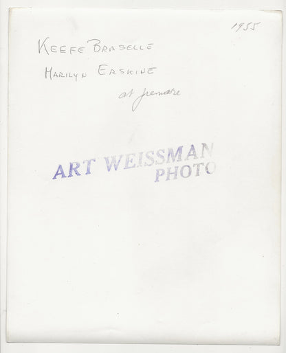 Keefe Brasselle & Marilyn Erskine – Original 1955 Weissman GSP
