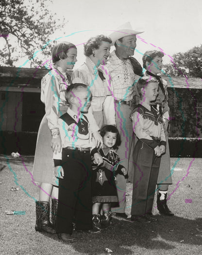 Frontier Fever: Roy Rogers, Dale Evans & Family – Original 1954 Art Weissman GSP