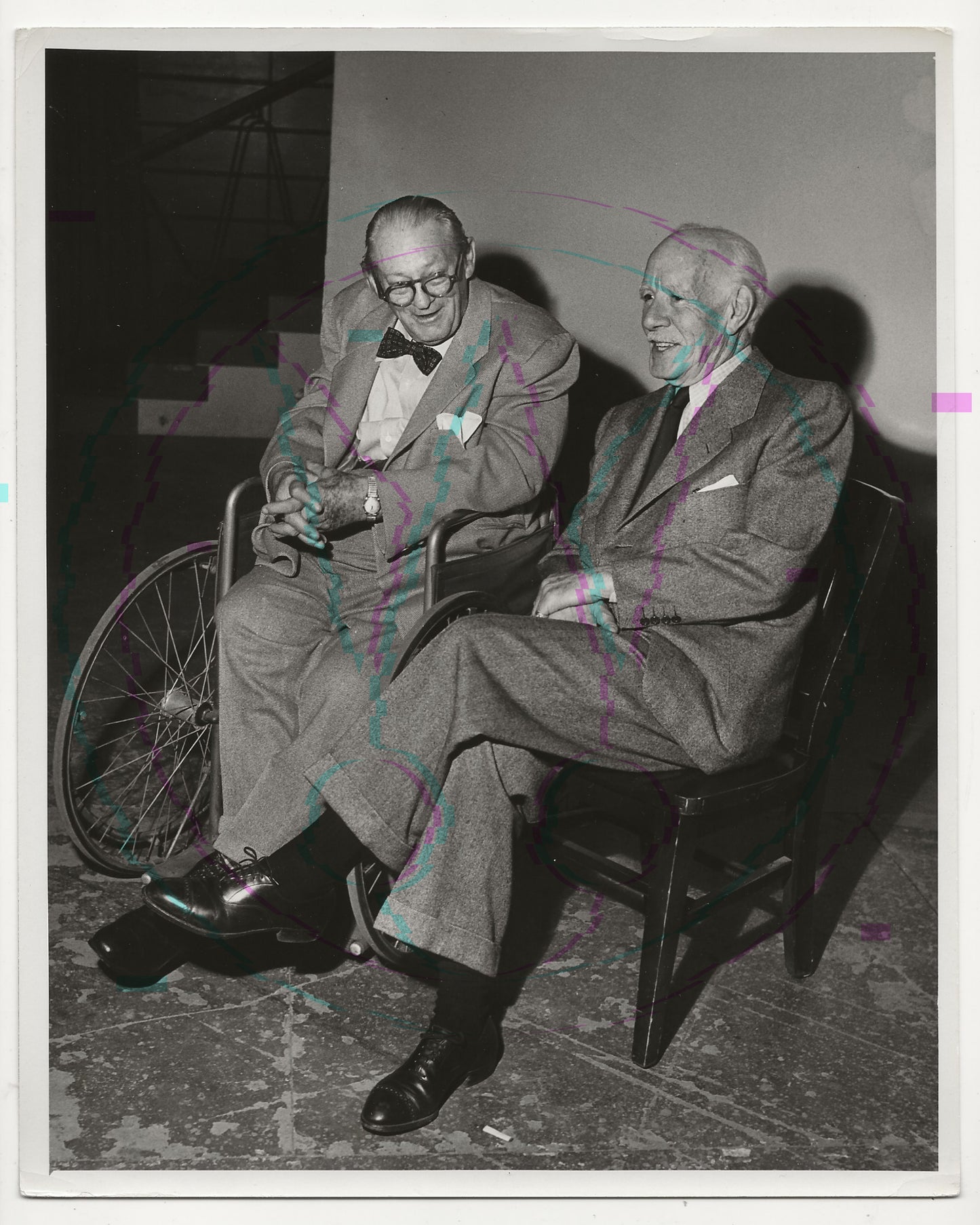 The Patriarch’s Repose: Lionel Barrymore & Andrew Stone – Original 1948 Weissman GSP