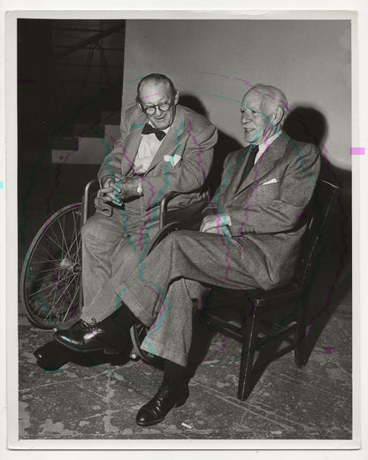 The Patriarch’s Repose: Lionel Barrymore & Andrew Stone – Original 1948 Weissman GSP