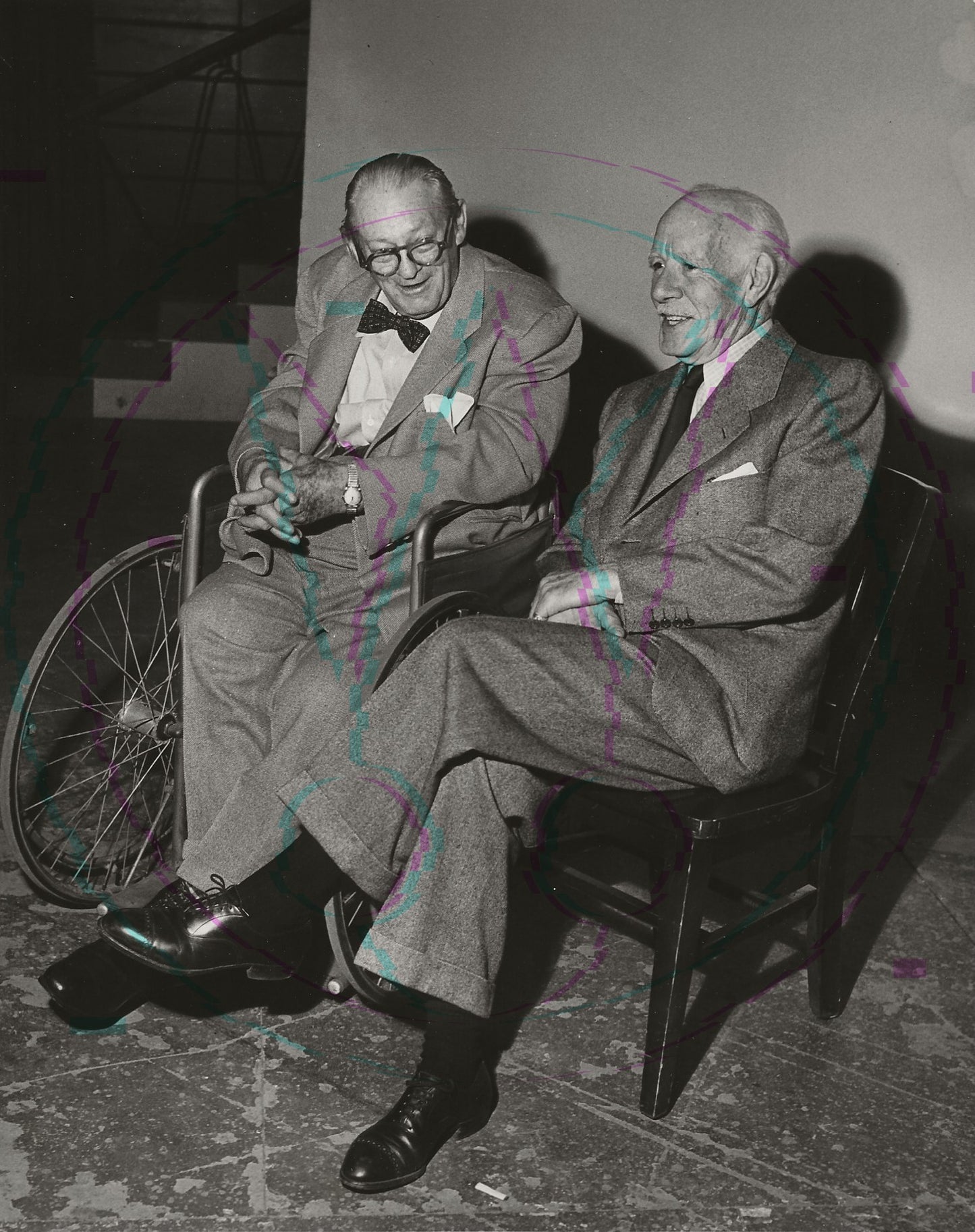 The Patriarch’s Repose: Lionel Barrymore & Andrew Stone – Original 1948 Weissman GSP