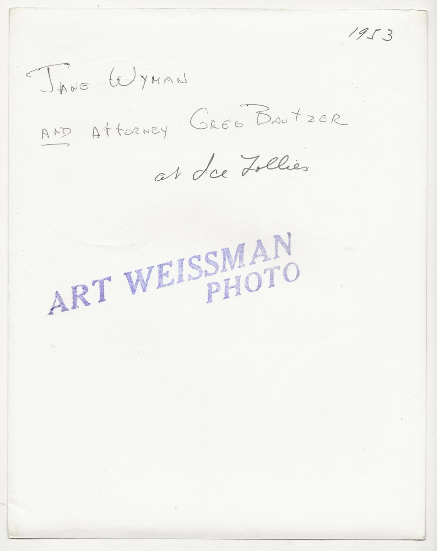 Smoldering Shadows: Jane Wyman & Greg Bautzer – Original 1955 Art Weissman GSP