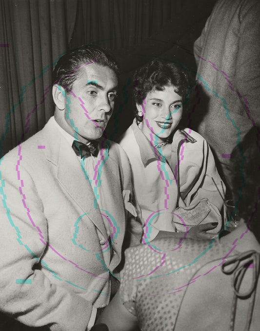 Tyrone Power & Linda Christian – Original 1953 Weissman GSP