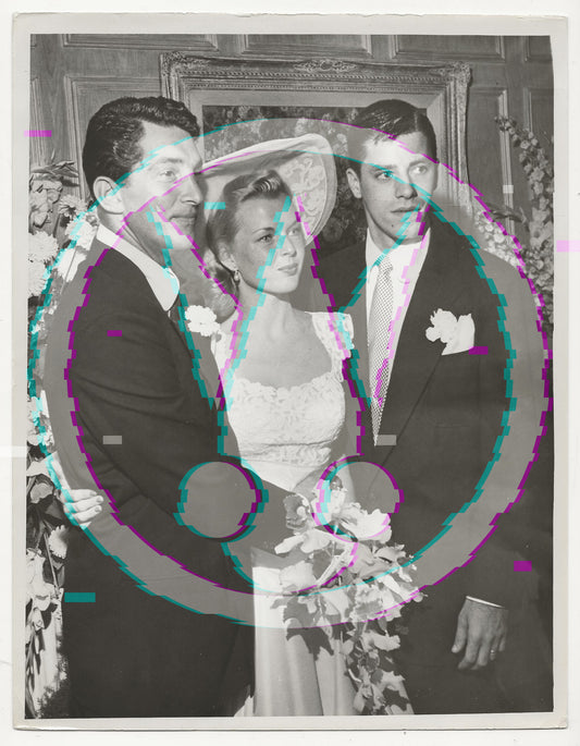 Dean Martin & Jerry Lewis 1949 Wedding Party Vintage 8x10 GSP Art Weissman