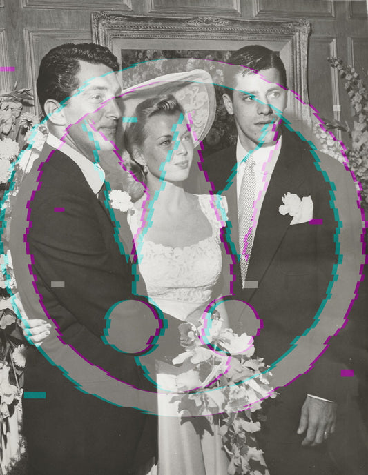 Dean Martin & Jerry Lewis 1949 Wedding Party Vintage 8x10 GSP Art Weissman