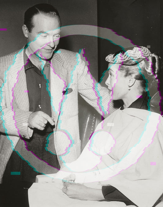 Janet Leigh & Ralph Edwards 1955 Vintage 8x10 GSP "This Is Your Life" Art Weissman