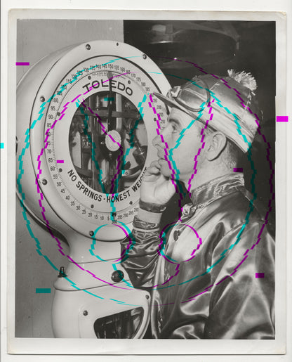 Johnny Longden (5) Art Weissman Studio Archive Vintage 8x10 GSP Horse Racing