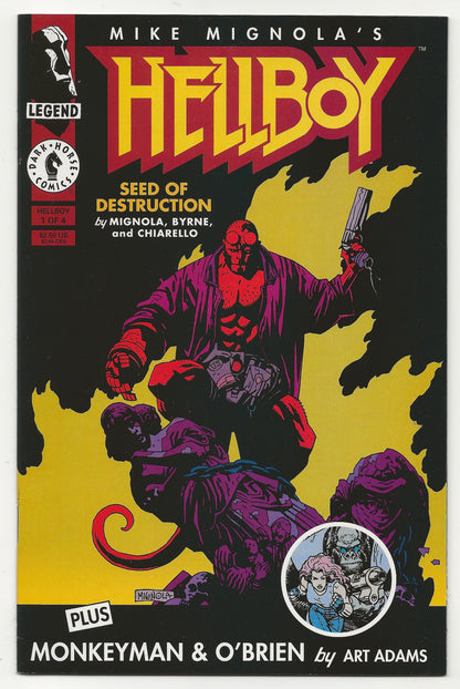 Mike Mignola's Hellboy: Seed Of Destruction #1 - 1st Solo Series - Dark Horse 1994
