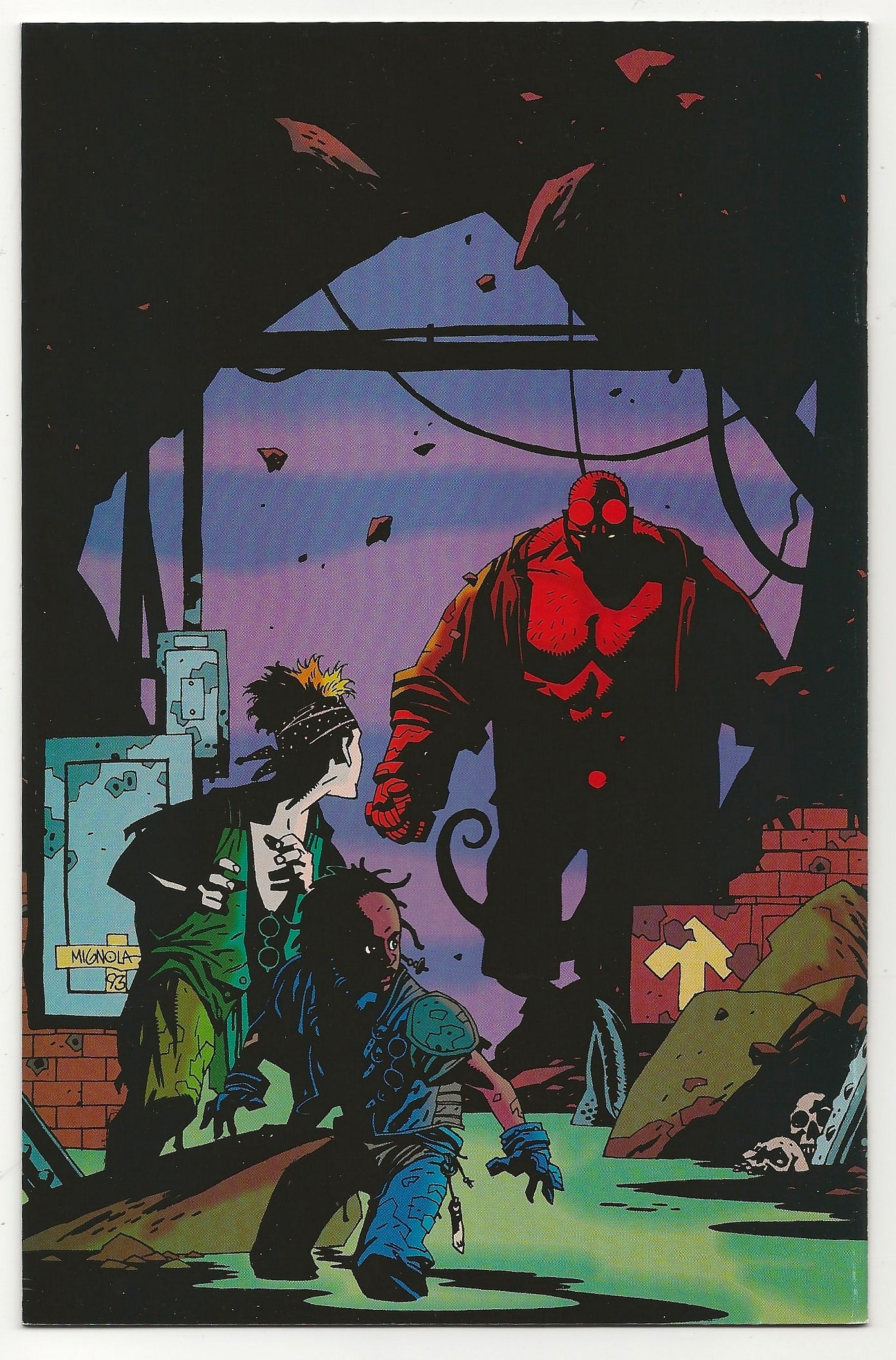 John Byrne's Next Men #21 - 1st Full Appearance Of Hellboy - Dark Horse 1993