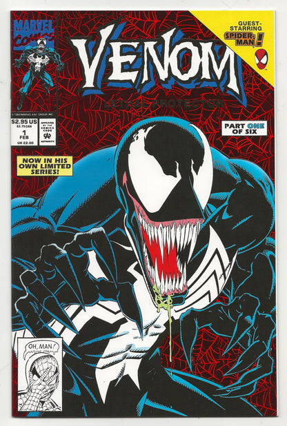 Venom: Lethal Protector #1 (1993) Red Foil Cover - 1st Solo Series - Marvel Comics
