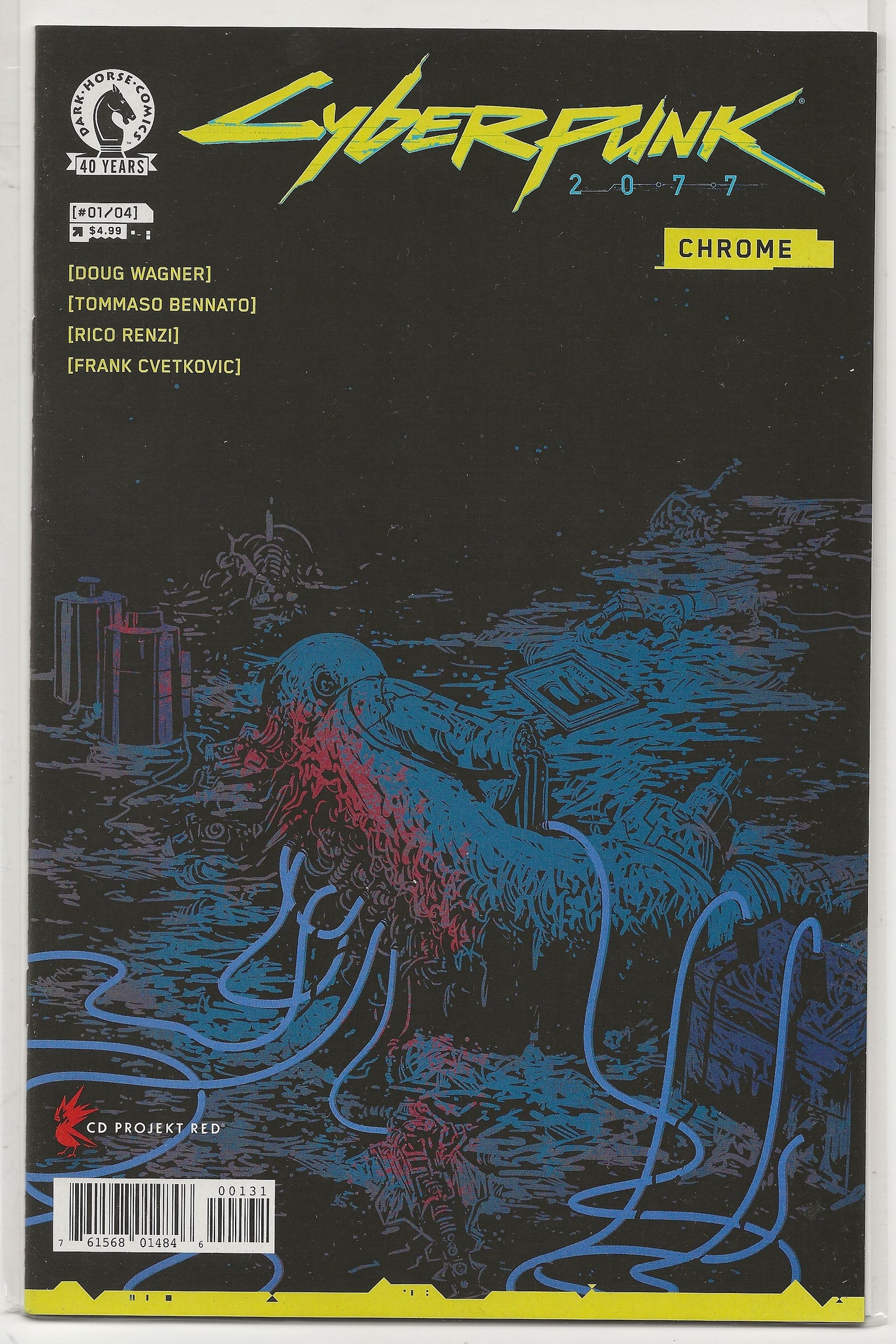 Cyberpunk 2077: Chrome #1 - Tommaso Bennato Cover C - Dark Horse Comics
