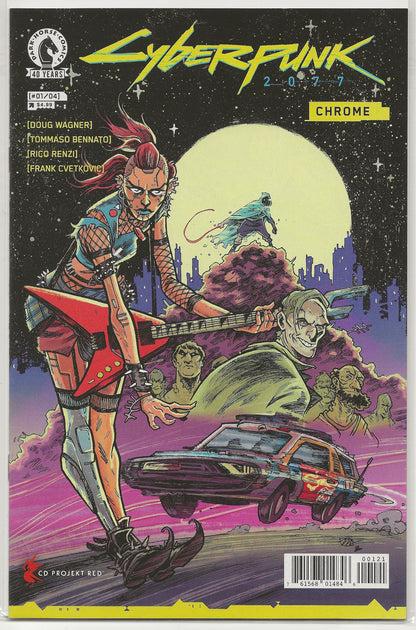 Cyberpunk 2077: Chrome #1 - Márk László Cover B - Dark Horse Comics