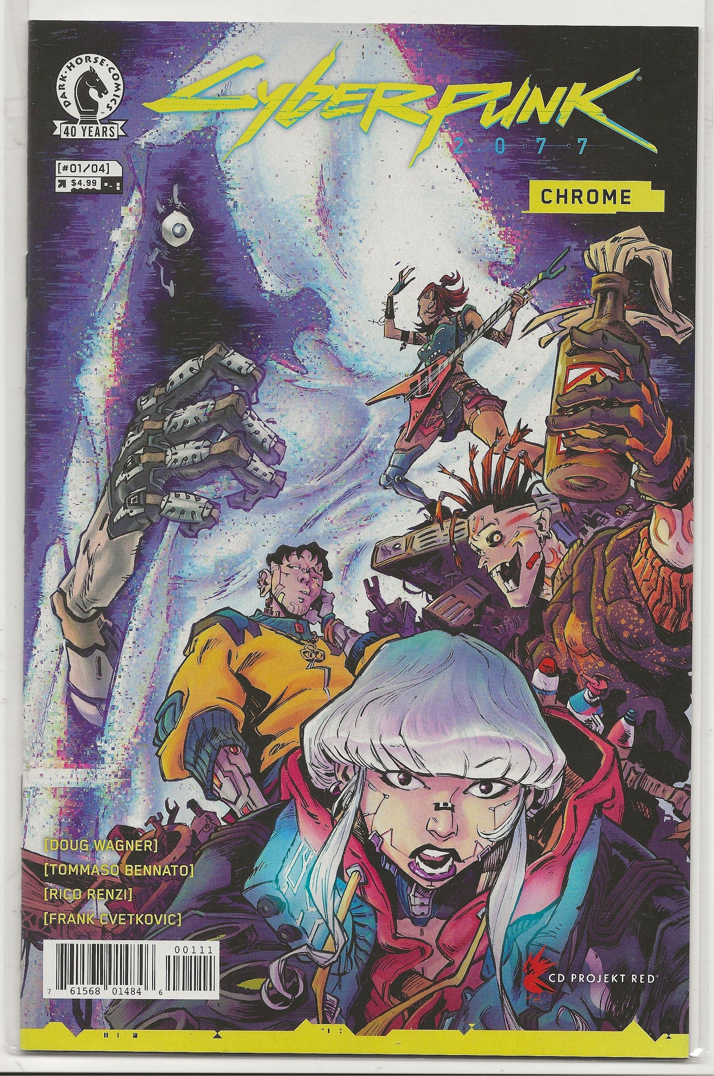 Cyberpunk 2077: Chrome #1 - Tommaso Bennato Cover A - Dark Horse Comics