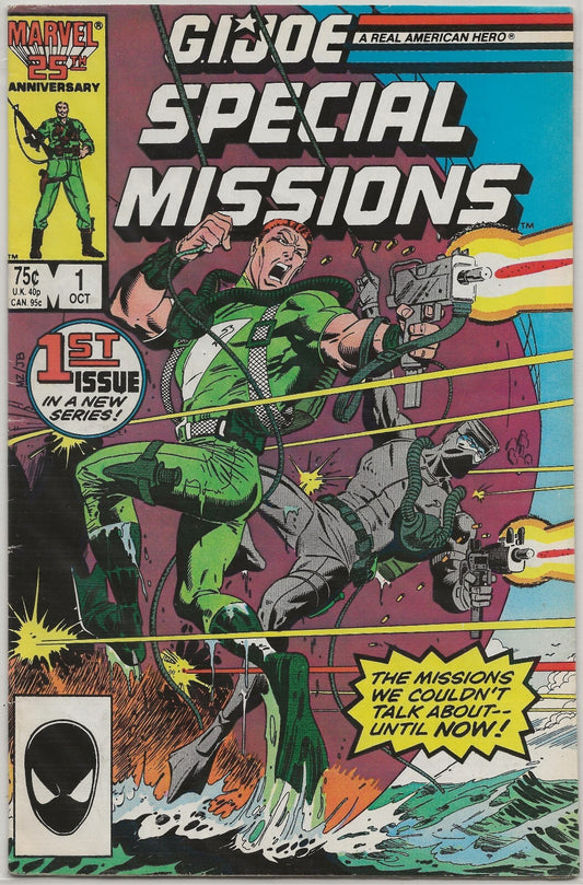G.I. Joe: Special Missions #1 1986 Marvel: Mike Zeck Cover