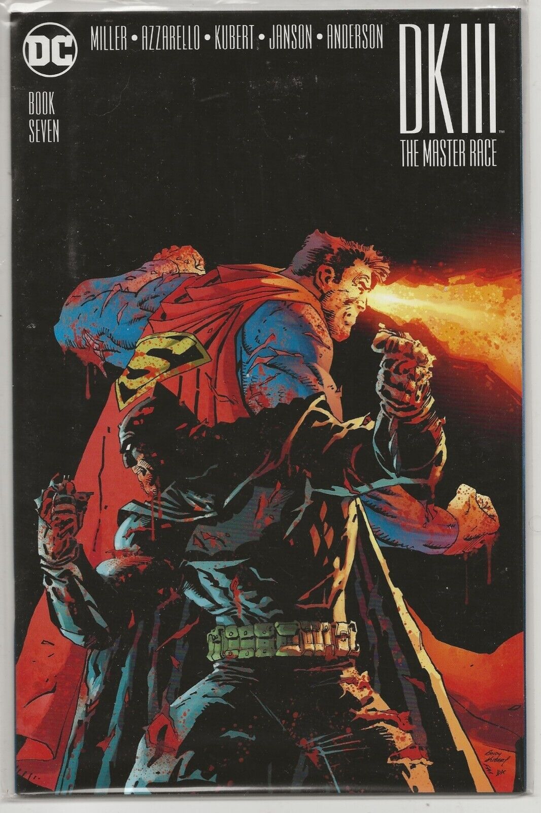 Dark Knight III The Master Race #7 Cover A Regular Andy Kubert Cover