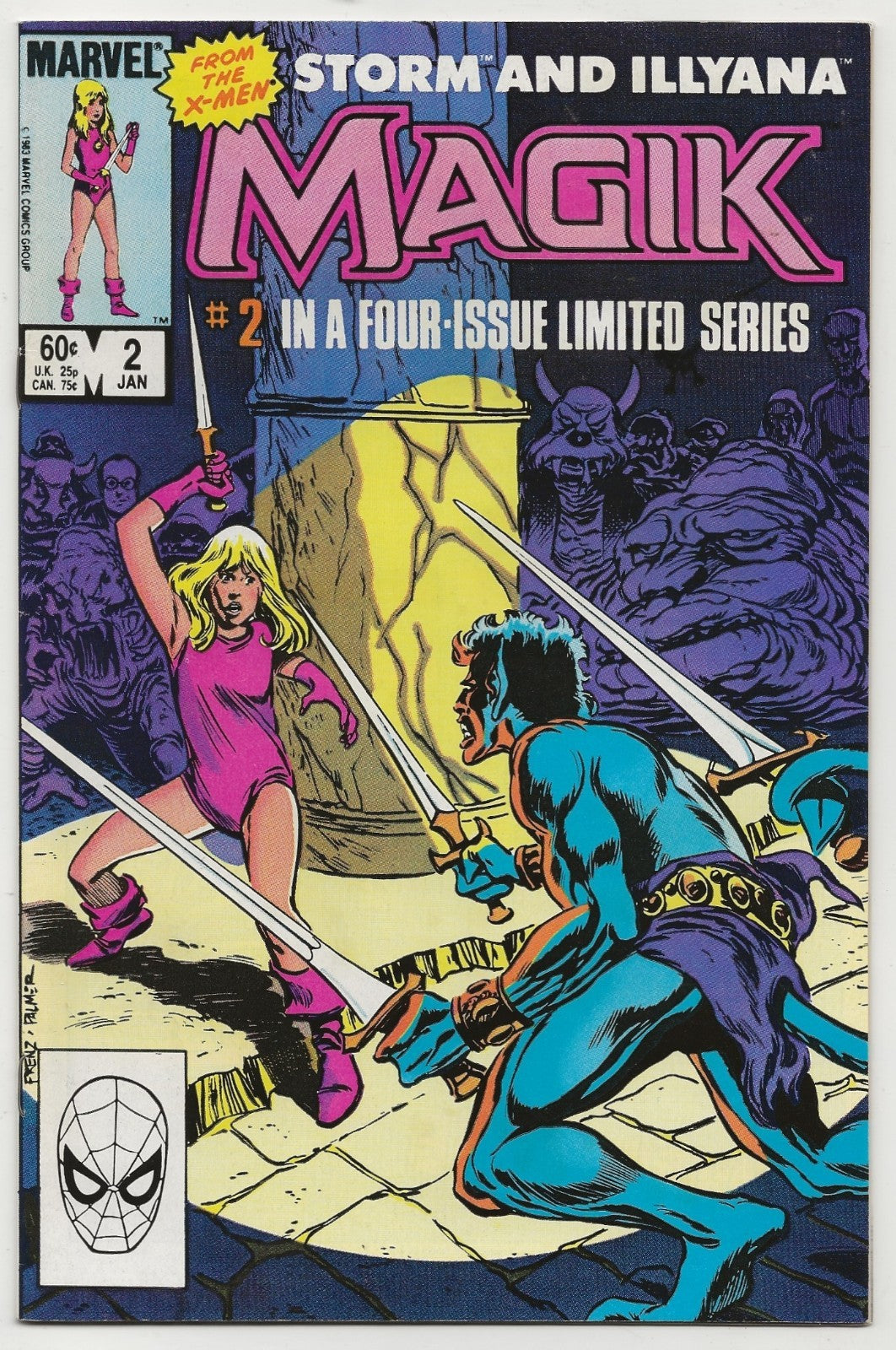MAGIK #1-4 Complete Set (1983): Origin of Darkchylde; Claremont/Buscema