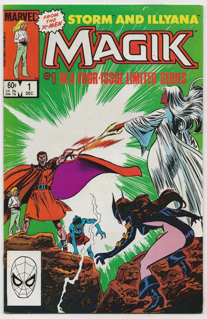 MAGIK #1-4 Complete Set (1983): Origin of Darkchylde; Claremont/Buscema