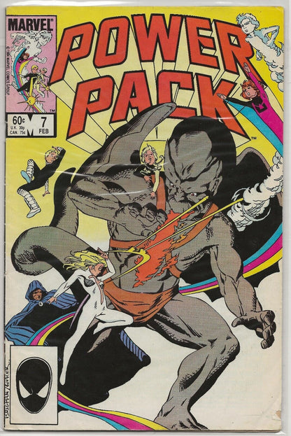 Power Pack #7 1985 Marvel Comics: June Brigman Cover