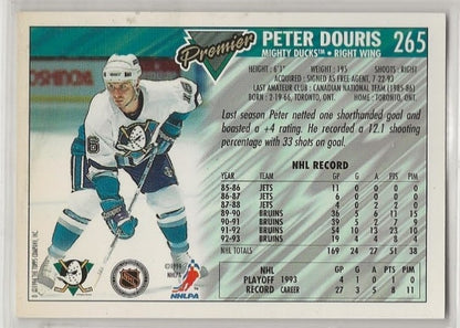 1993-94 Topps Premier - Peter Douris #265