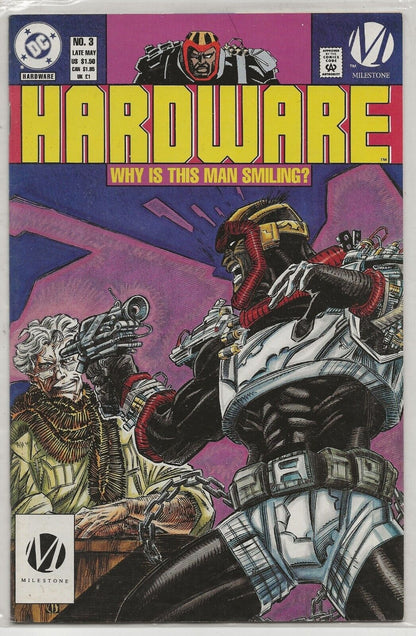 Hardware #3 1993 DC Comics/Milestone: Denys Cowan Cover