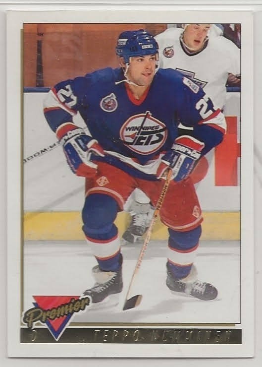 1993-94 Topps Premier - Teppo Numminen #269 Gold Premier